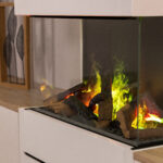 τζακι ατμού Dimplex 3 Step Multi Optimyst αλλαγή χρωμάτων Green fire