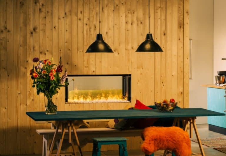 Ηλεκτρικό τζάκι ατμού ένθετο Faber e-Box 1000 - 450 ST 2000W 116x80cm