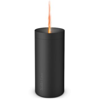 Ηλεκτρονικό κερί με εφέ φλόγας ατμού lucy Black