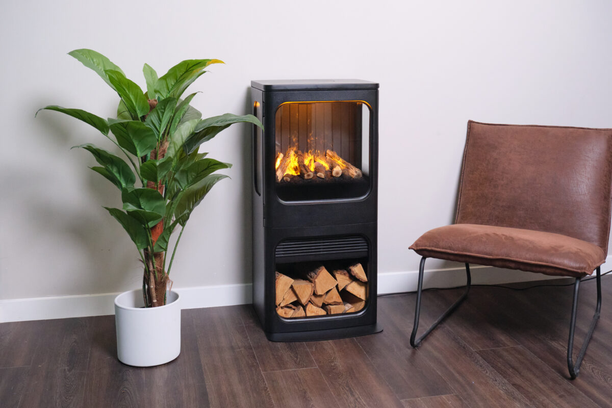 Ηλεκτρικό τζάκι δαπέδου ατμού Dimplex Mapleton 100 2000W 97x46cm - Image 12