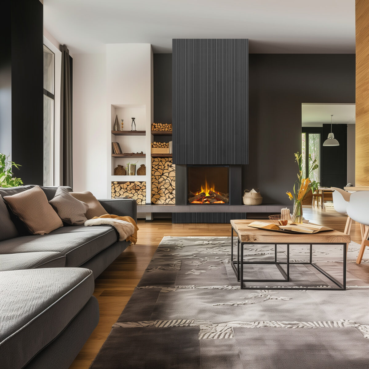 Ηλεκτρικό τζάκι ένθετο Dimplex Aspire 2000W 95x78cm - Image 6