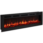 Ηλεκτρικό τζάκι Richen Life 60 1800W 153 x 43,0cm - Image 2